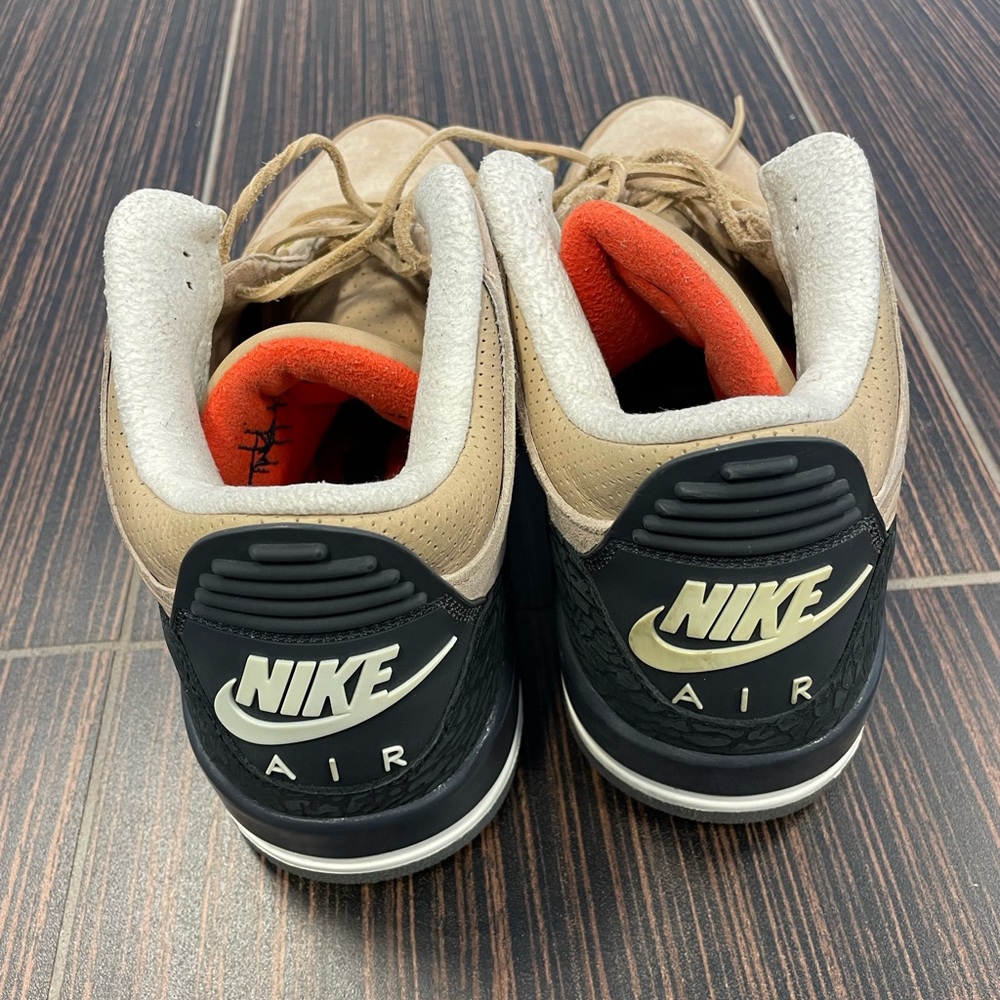 LIMITED Nike Air Jordan 3 Retro Biege Justin Timberlake Collab Sneakers - Picture 2 of 4